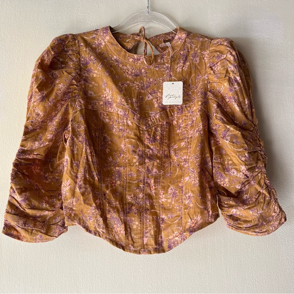 NWT Free People Monica Top